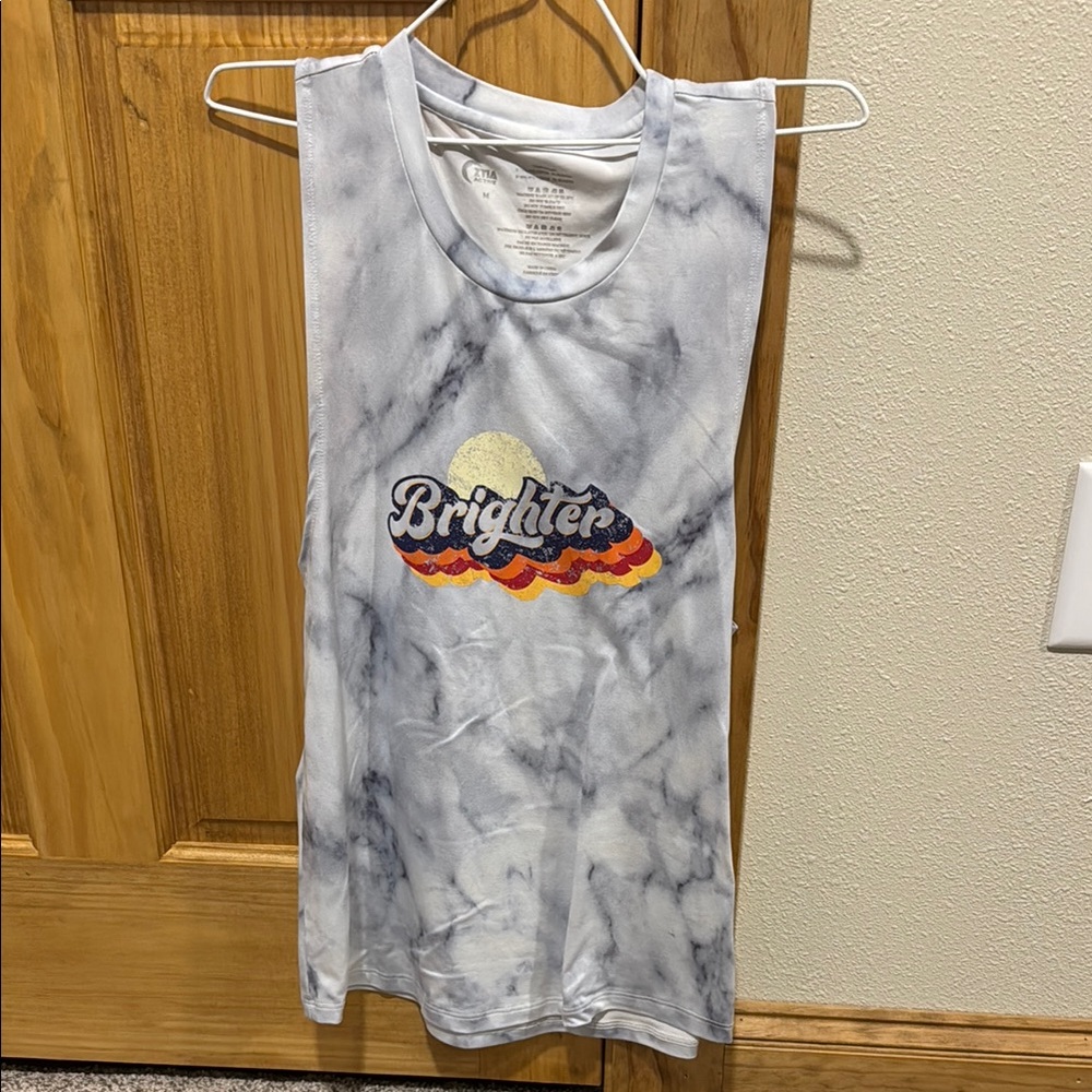 Zyia Brighter Graphic Tank Top